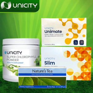 Bộ 4 Sản Phẩm Giảm Cân Nâng Cao Unicity